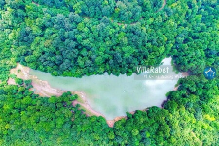 ساخت کلیپ اجاره ویلا با هلی شات عکس هوایی دریاچه چورت ساری