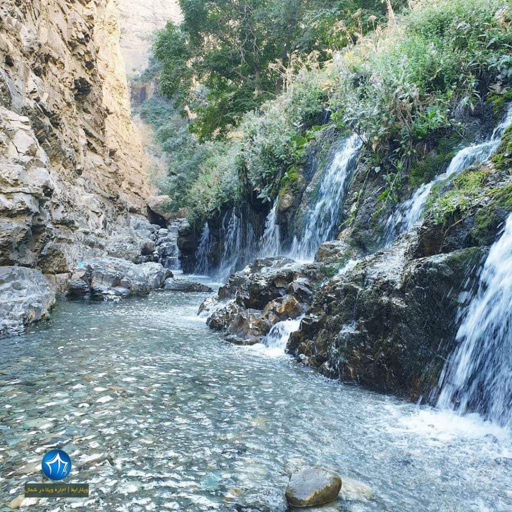 آبشار هفت تپه کجاست آبشار البرز ابشار هفت تپه کندوان ابشار مازندران (۱)