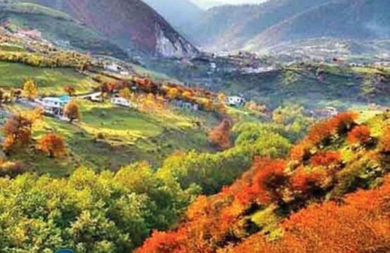 روستای لاویج کجاست جاذبه های لاویج نور جاذبه مازندران ابگرم لاویح