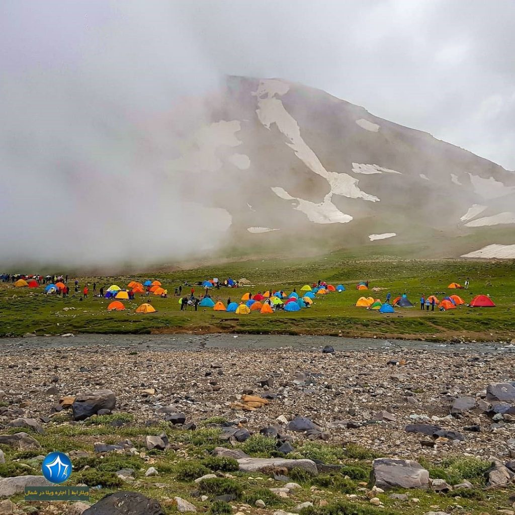 علم کوه صعود به علم کوه کلاردشت تور علم کوه بلندترین قله مازندران (۲)